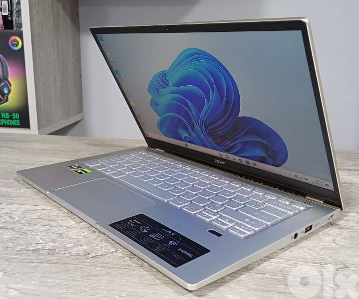 laptop gaming acer - gtx 1050 vga 4 gb - ryzen 7 6