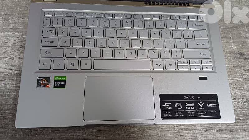 laptop gaming acer - gtx 1050 vga 4 gb - ryzen 7 8