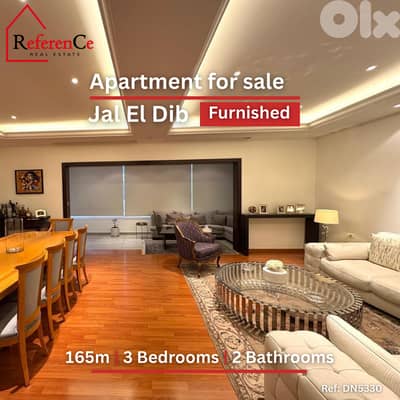 Furnished apartment for sale in Jal El Dib شقة مفروشة في جل الديب