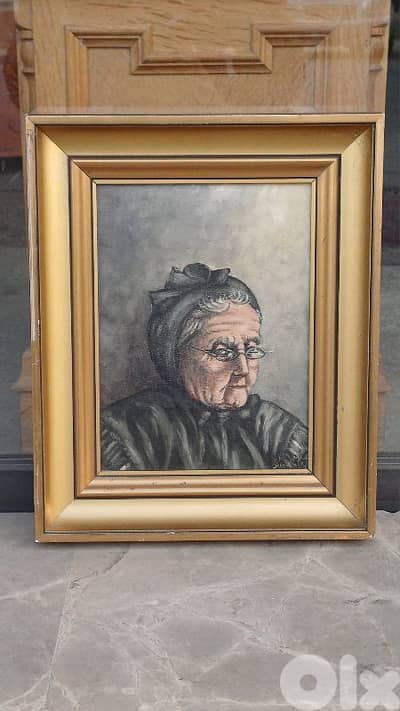 لوحة رسم زيتي اوروبية