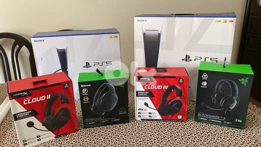 NEW AND SEALED GAMING HEADSETS