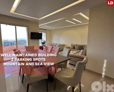 Mountain & Sea View, 3 Balconies, Blaybel/بليبل  REF#LD131856