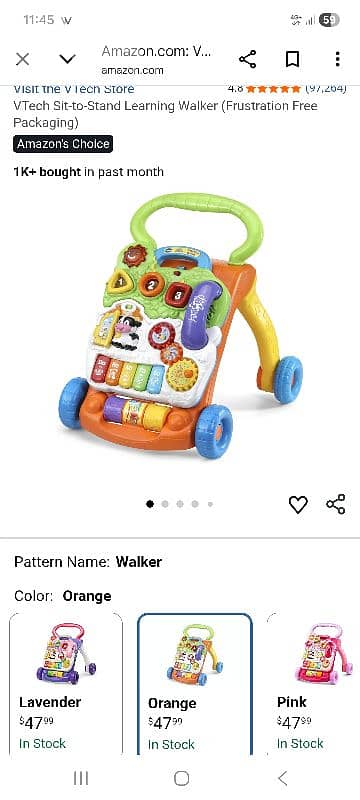 VTech STROLLER Walker