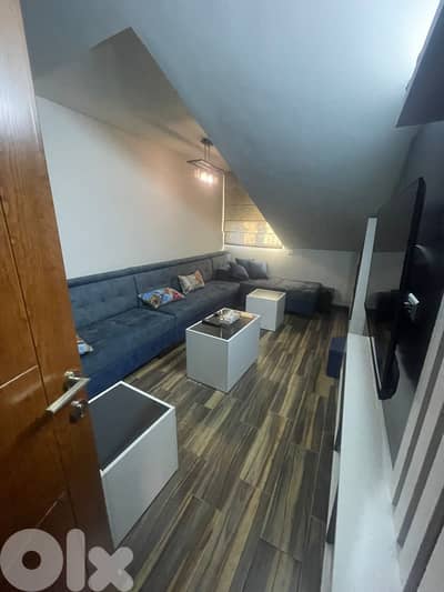 FURNISHED APARTMENT FOR RENT IN MANSOURIEH PRIME +TERRACE, (MANR-300)