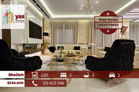 Sheileh 220m2 | 25m2 Terrace | Duplex | Super Luxury | View |  TO