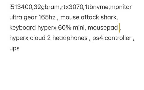 full gaming pc setup