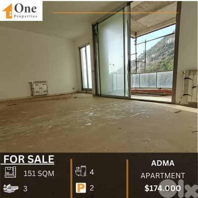 APARTMENT FOR SALE IN ADMA/KESEROUAN