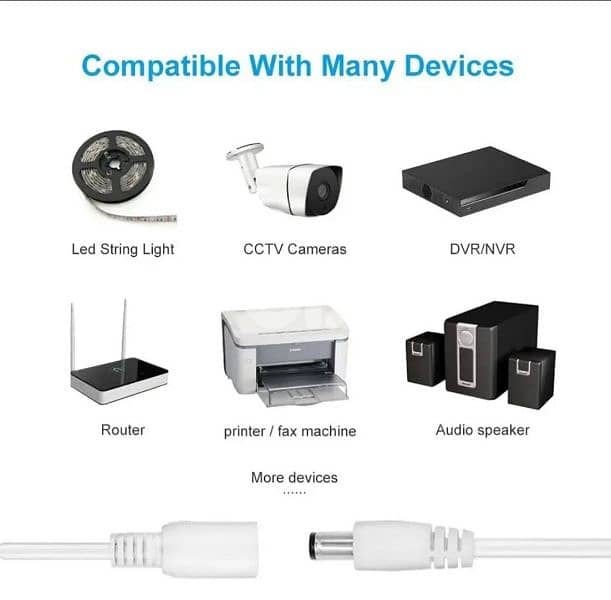 DC Power Extension Cables -85 PCS 2