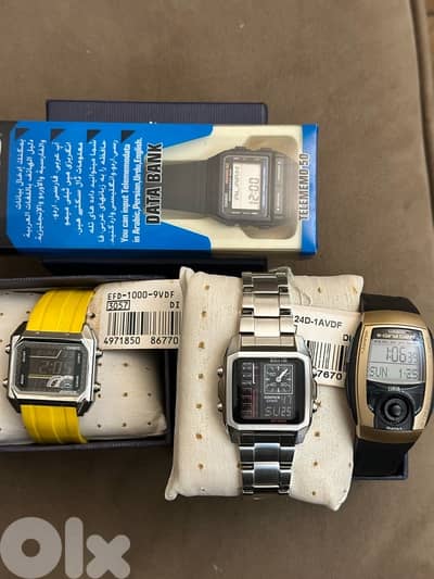 Super Rare vintage discontinued Casio watches/collector pieces