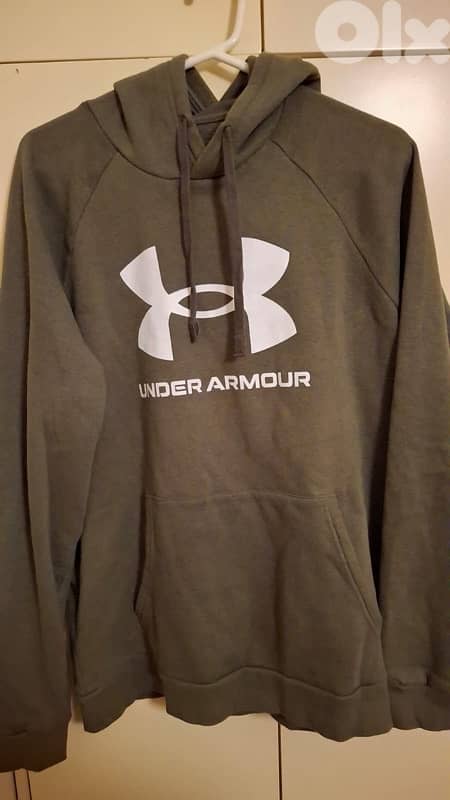 Under Armour hoodie Kaki Large 1