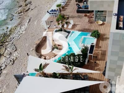 L20177 - Villa Pieds Dans L'eau with Pool For Sale In Kfar Aabida