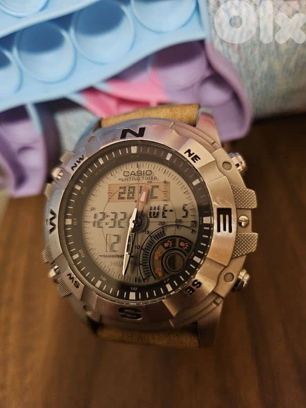 Casio watch hunting timer 1