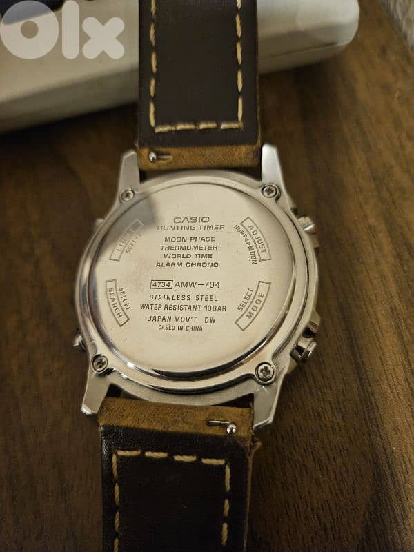 Casio watch hunting timer 5