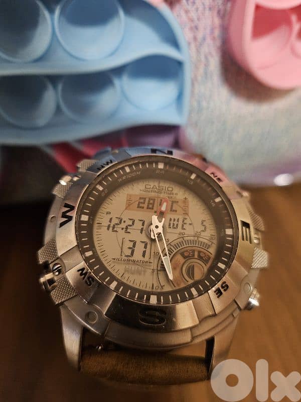Casio watch hunting timer 6