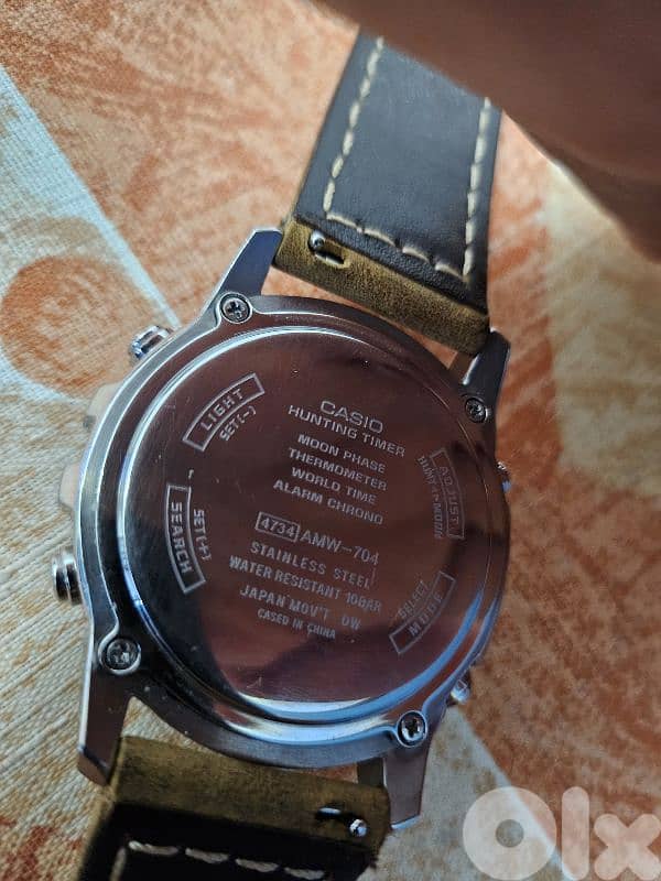 Casio watch hunting timer 13