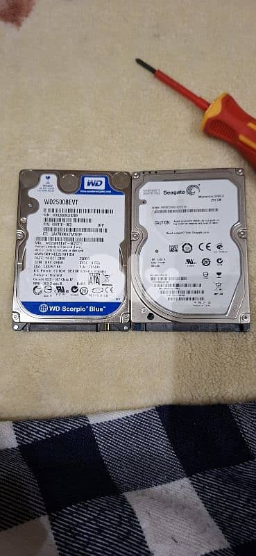 2 hdd 250 gb