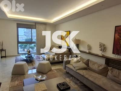 L20207-Fully furnished Decorated High-End Apartment For Sale in Bsalim