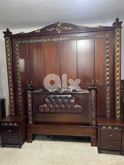 اوضة نوم شغل توصاية ملبسة قشرة زان