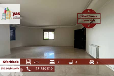 Kfarhbab 235m2 | 150m2 Garden | Mountain & Sea View | Catch | EH/IV