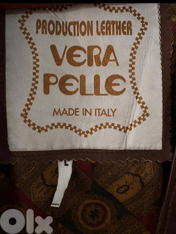 amazing Italian leather vest 1