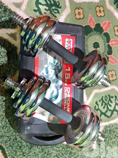 Dumbells set 15 kg