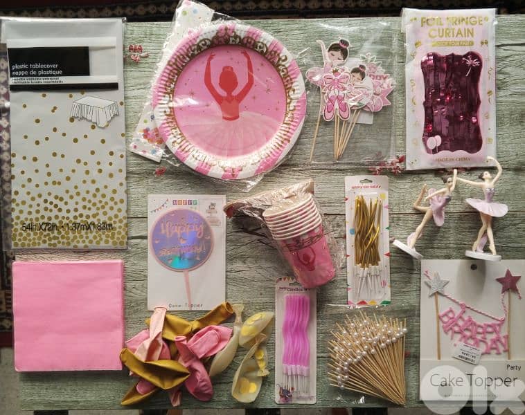 ballerina birthday theme 2