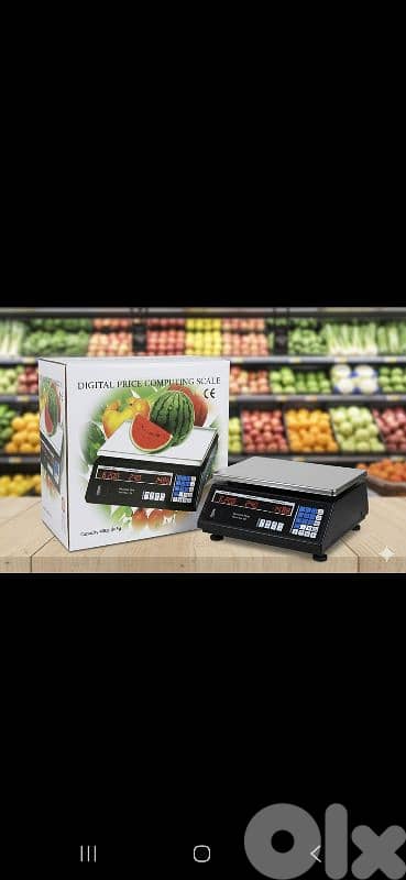digital scale 40kg  ميزان