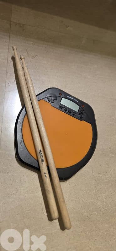 Digital Drum Pad with Sticks 2
