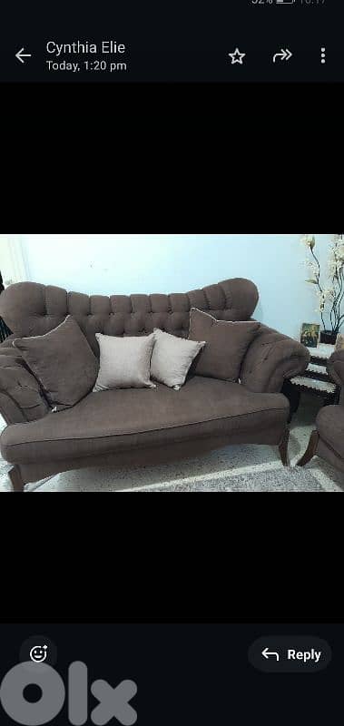 صالون شبه جديد