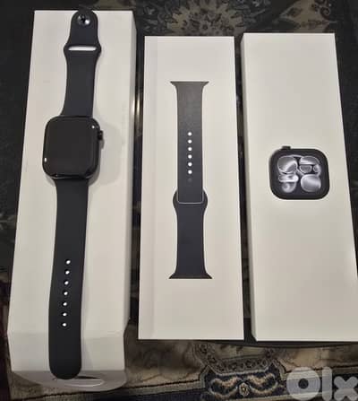 New Apple Watch Series 11 46 mm Black on Black