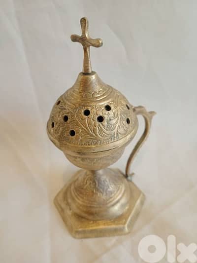 مبخرة كنسية قديمة نحاس