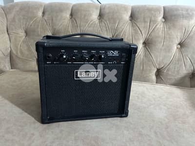 laney amp electric guitar