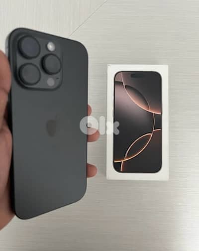iPhone 16 pro 128gb like new