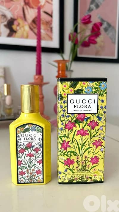 GIFT PERFUME _ AAA PREMIUM _ GUCCI FLORA _ GORGEOUS ORCHID _ FOR WOMAN