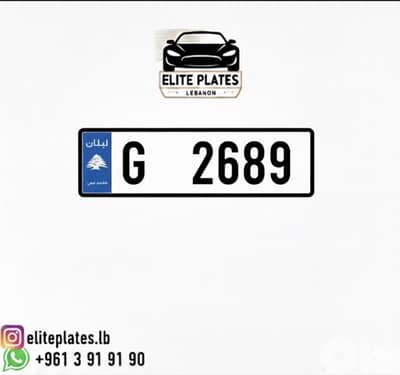 Special 4 digits Plate number for sale