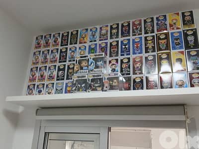 funko pop huge collection marvel anime stranger things