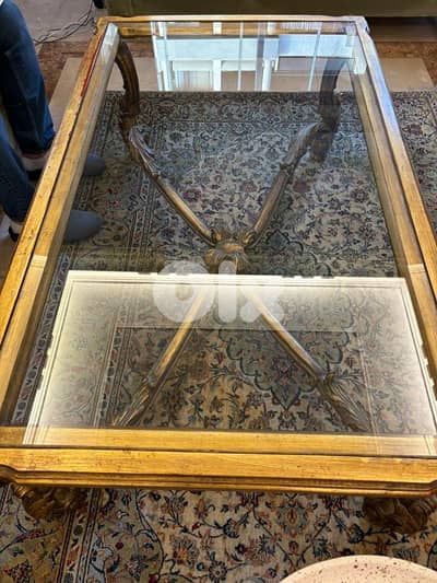 طاولة قهوة ستايل كلاسيك فخم