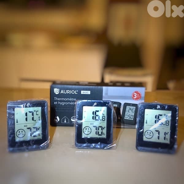 3 sets of thermometer & hygrometer 2