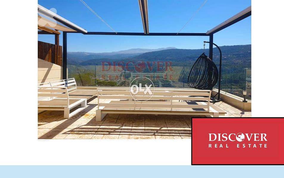 Luxurious Fully Furnished Duplex for sale in Baabdat 0