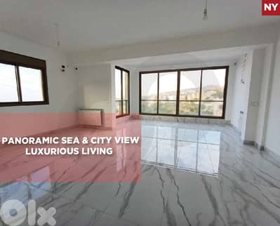 sea & city view,terrace ,Qennabet Broummana/قنّابة برمانا REF#NY131905