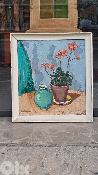 لوحة رسم زيتي اوروبية