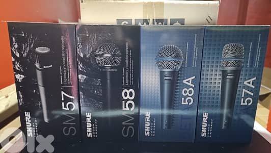 Shure SM58 Wired Microphone – Professional Vocal Mic