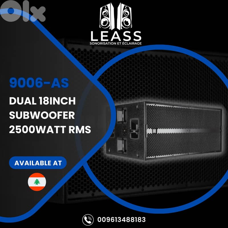 RCF HDL20 Line Array + RCF 9006 Subwoofer – Powerful Professional Soun 3