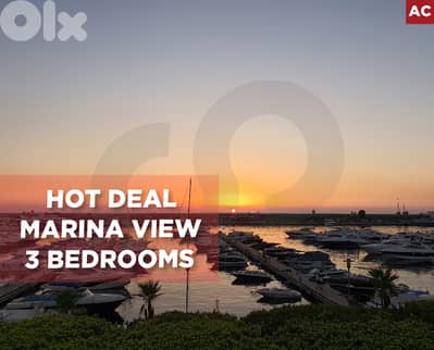 Marina View / 3 Bedrooms / Dbaye/ ضبيه REF#AC131916