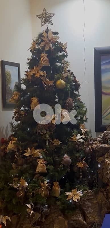 Christmas tree with decoration