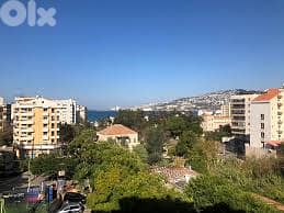 SEA VIEW APARTMENT FOR SALE IN JOUNIEH PRIME 3 BEDOOMS ,(JOU-146)
