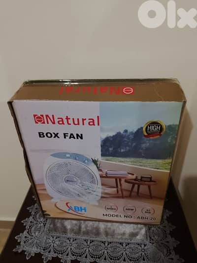 مروحة بل علبة لون رمادي بعدا جديد السعر 35$