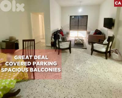 covered parking, Spacious balconies, Fatqa/ فتقا REF#CA131933