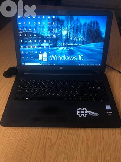 Used HP laptop with good condition.