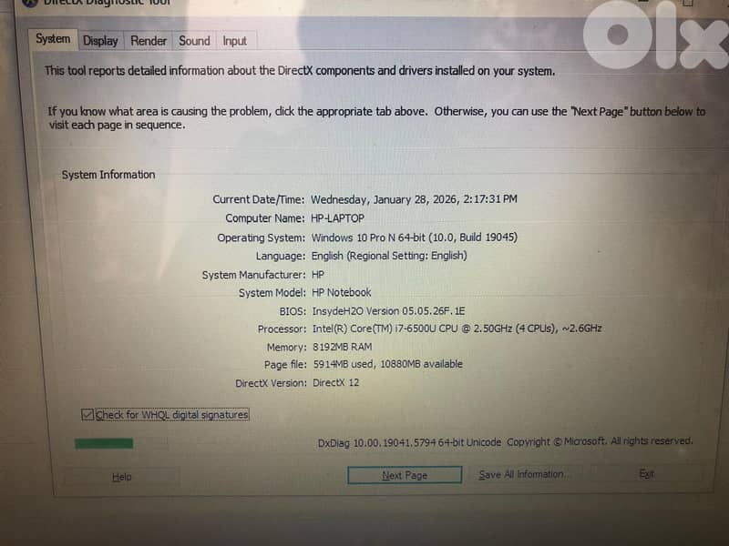Used HP laptop with good condition. 5